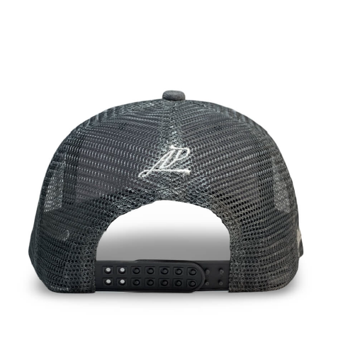 Gorra Trucker Gris Mosca Humpy - Imagen 4