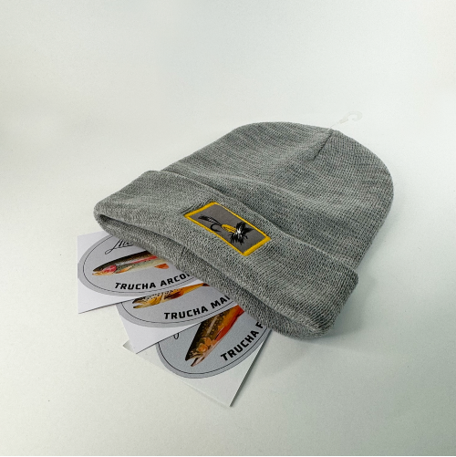 Gorro Estilo Rocky Gris Claro - Imagen 4