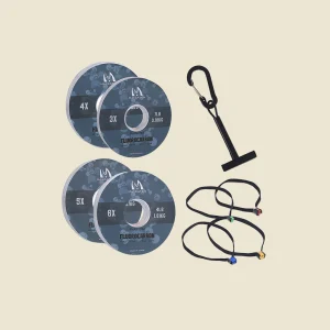 Tippet Fluorocarbon Kit - 1X 2X 3X 4X